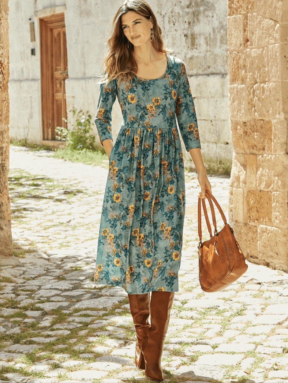 Peruvian Connection Wildflower Dress Size L